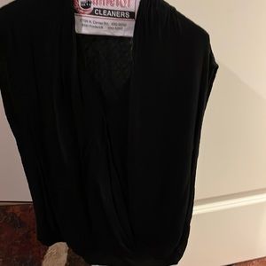 Black sleeveless top by Velvet